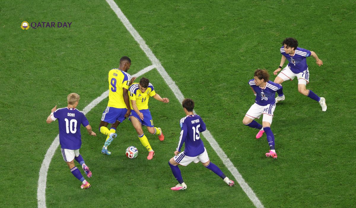 Brutal Early Injuries Define Tense Japan and Sweden Clash
